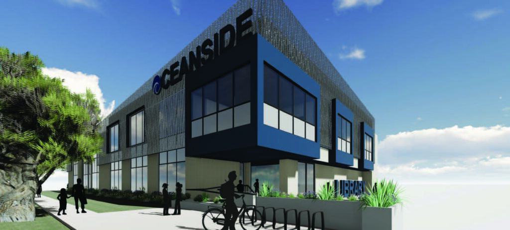 Oceanside Library Render Image