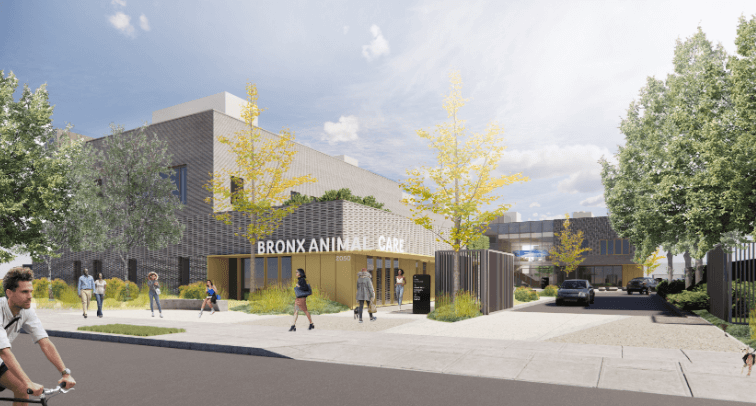 Bronx Animal Care Center Rendering